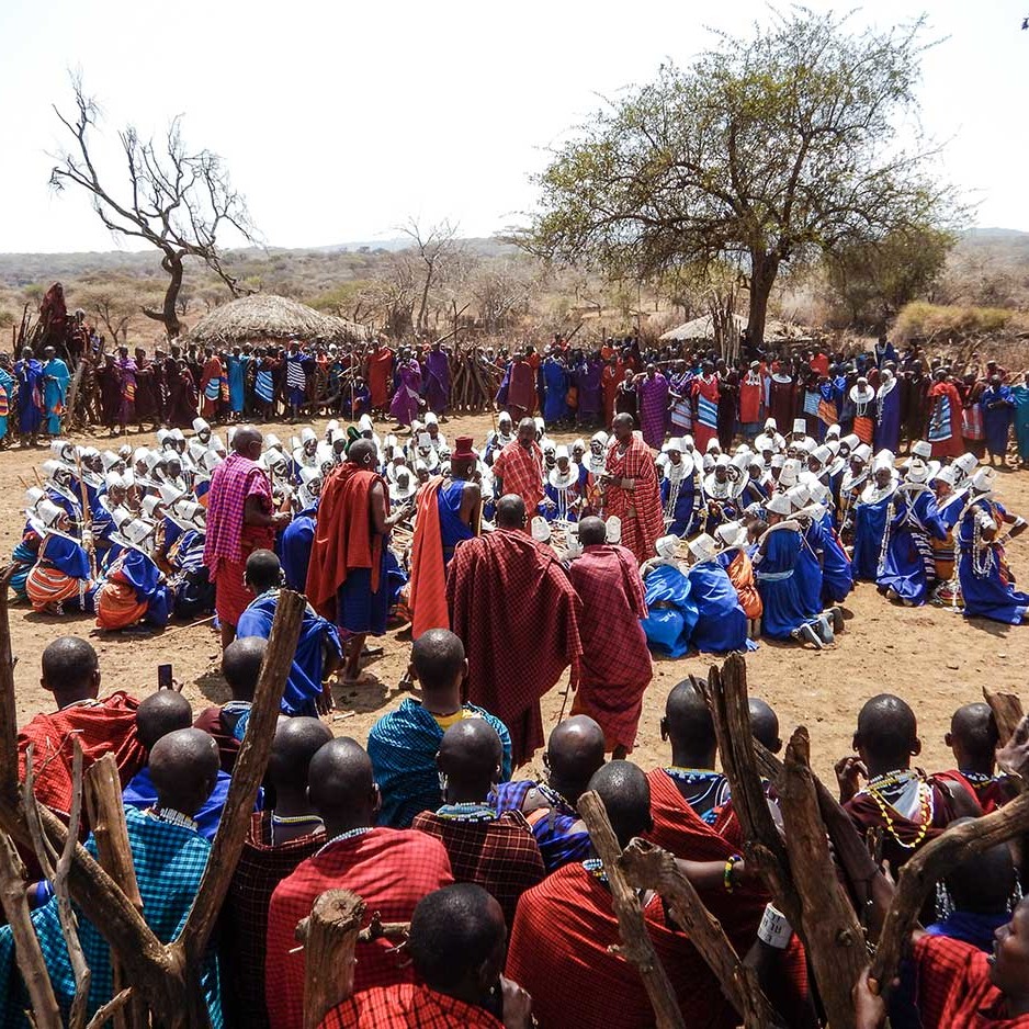 Orng'esher ceremony in the Maasai Community